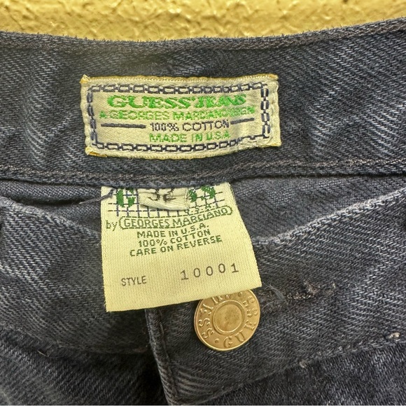 Vintage Guess blue denim jeans - Picture 3 of 6